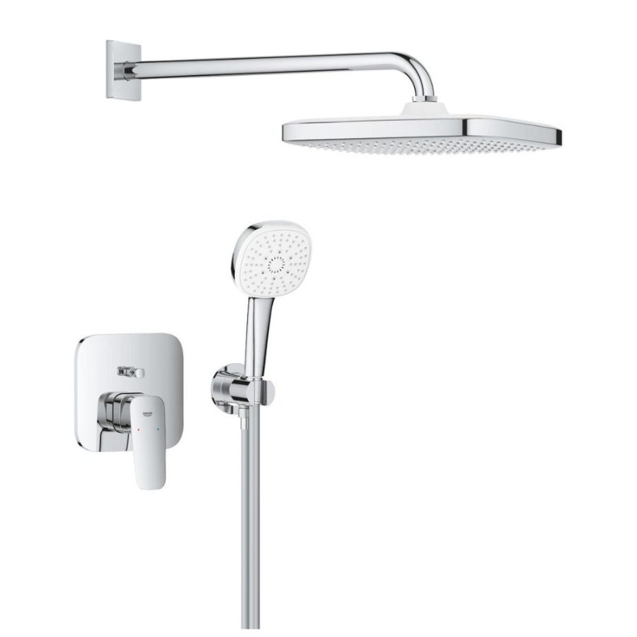 Bộ sen âm tường nóng lạnh 2 đường nước Cubeo GROHE 1053360000