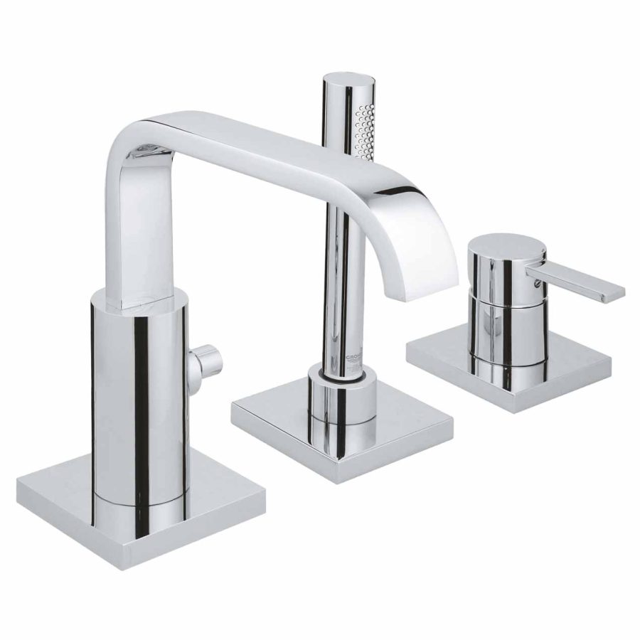Vòi bồn tắm 3 lỗ nóng lạnh kèm tay sen Allure GROHE 19316000