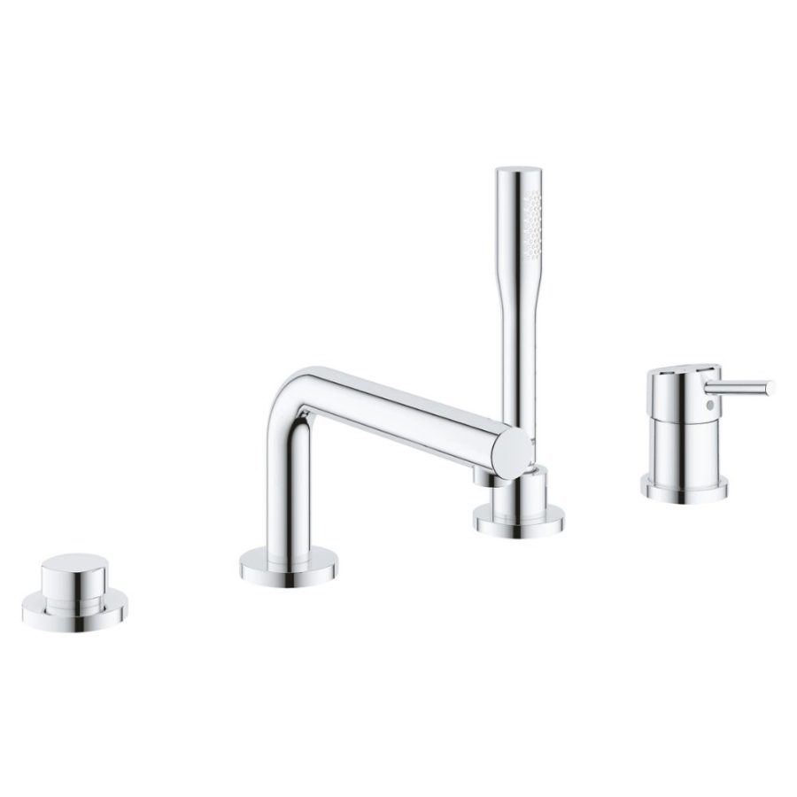 Vòi bồn tắm 4 lỗ nóng lạnh kèm tay sen Concetto GROHE 19576002