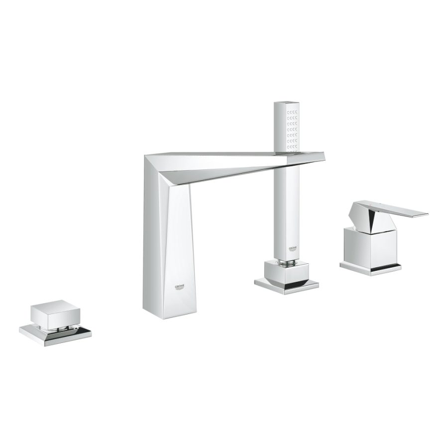 Vòi bồn tắm 4 lỗ nóng lạnh kèm tay sen Allure Brilliant GROHE 19787001