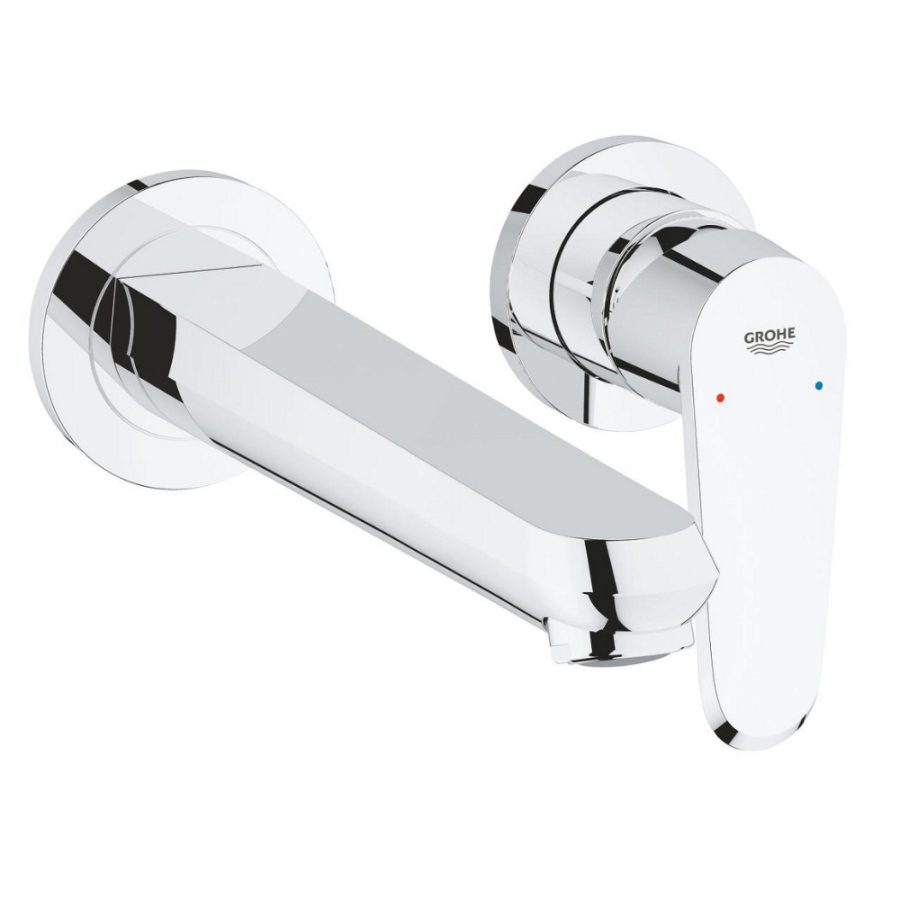 Vòi chậu gắn tường nóng lạnh 2 lỗ Eurodisc Cosmopolitan L-size GROHE 19974002