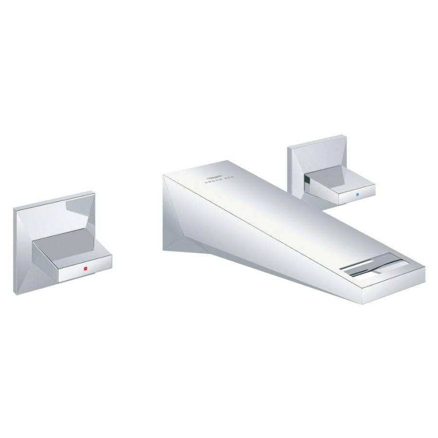Vòi chậu gắn tường nóng lạnh 3 lỗ Allure Brilliant M-size GROHE 20628000