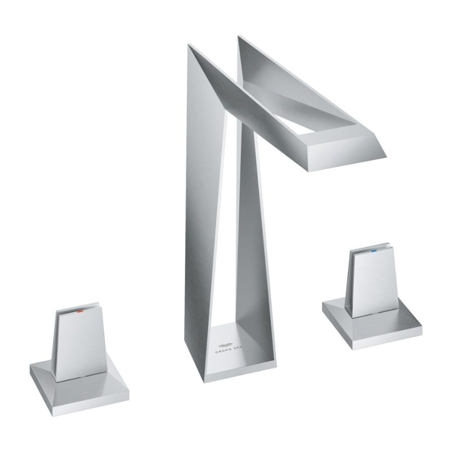 Vòi chậu nóng lạnh 3 lỗ Allure Brilliant L-size GROHE 20634SD0