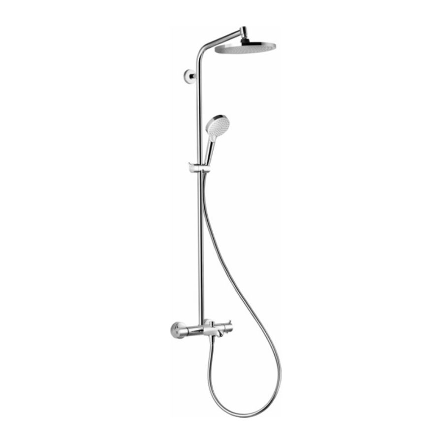 Sen cây nhiệt độ Hansgrohe 26186000 HG Crometta S 240 1jet Eco (kèm vòi xả bồn)