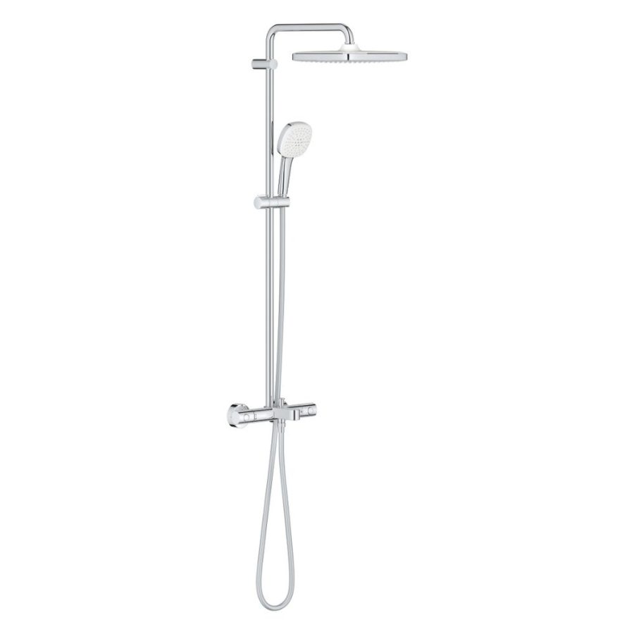 Bộ sen cây tắm đứng nhiệt độ Tempesta System 250 Cube GROHE 26975001