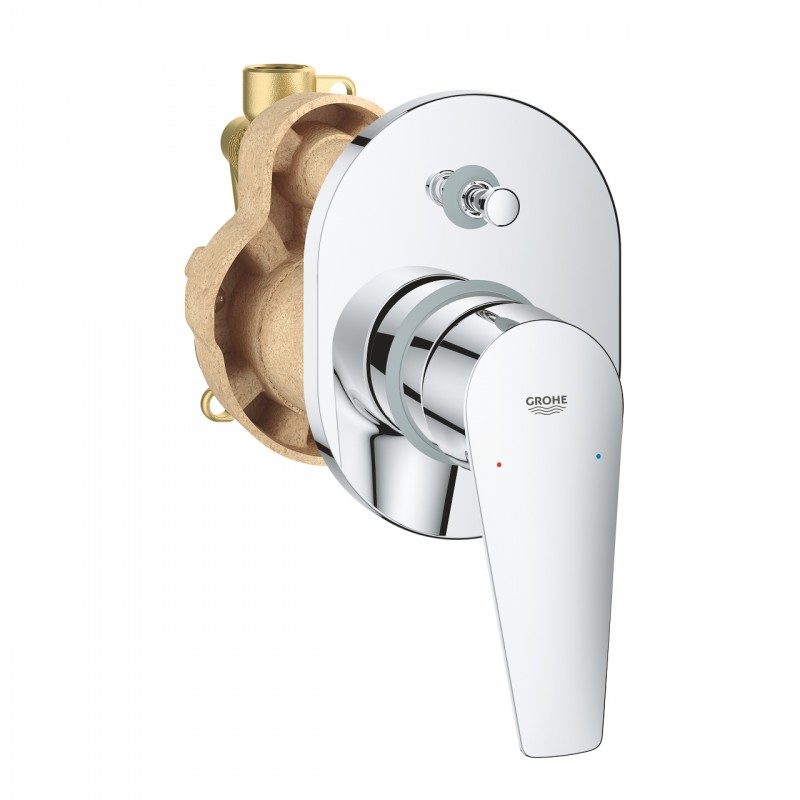 Bộ trộn sen tắm âm tường BauEdge OHM GROHE 29039001