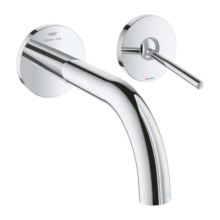 Vòi chậu gắn tường nóng lạnh 2 lỗ Atrio M-size GROHE 29410000