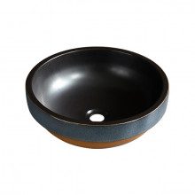 Hình ảnh thực tế Chậu lavabo đặt bàn Kanly bằng sứ côn SU5211
