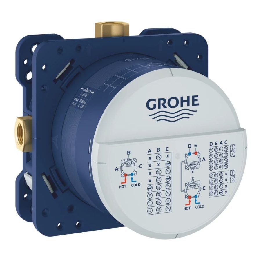 Hộp lắp đặt âm tường Rapido GROHE 35601000