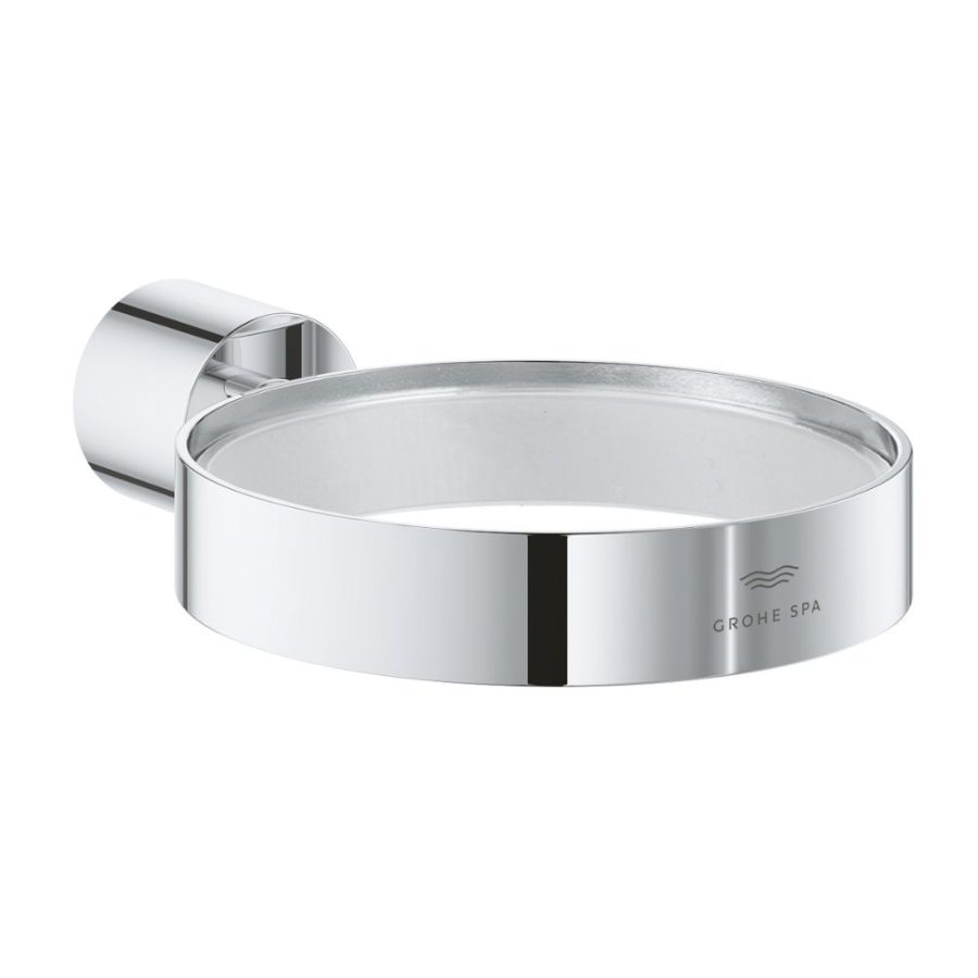 Giá đỡ ly thủy tinh hoặc dĩa và hộp xịt xà phòng Atrio GROHE 40885000
