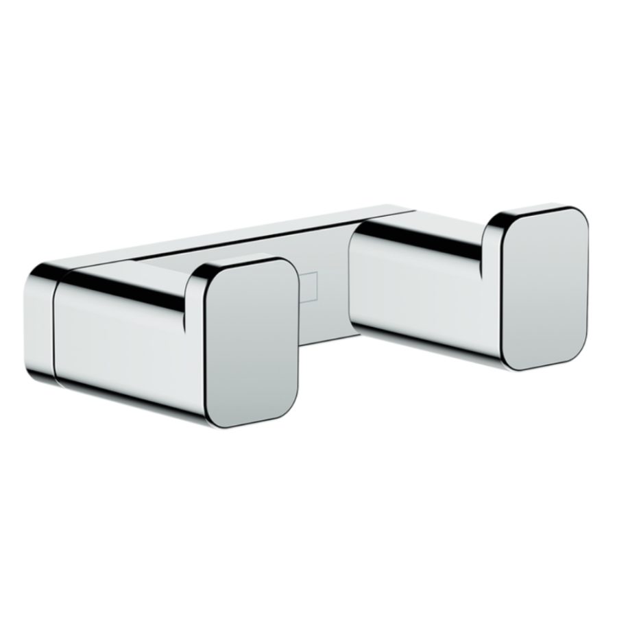 Móc áo đôi Hansgrohe 41755007 AddStoris