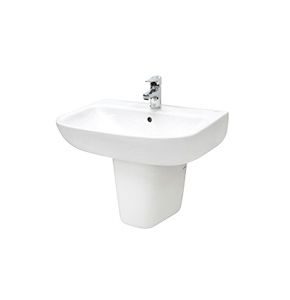 Hình ảnh thực tế Chậu rửa lavabo treo tường INAX L-298V & L-298VC (L298VC) (bỏ mẫu)