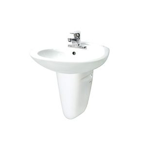 Chậu rửa lavabo treo tường INAX L-284V + L-284VC
