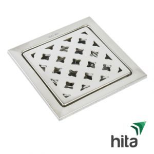 Hình ảnh thực tế Phễu thoát sàn HITA inox 201 HN061T2