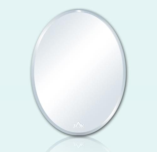 Gương phòng tắm hình oval Tân An Vinh 45x60cm TAV 102A