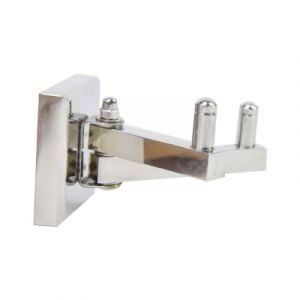 Hình ảnh thực tế Móc treo áo đôi Hita HF14 inox 304