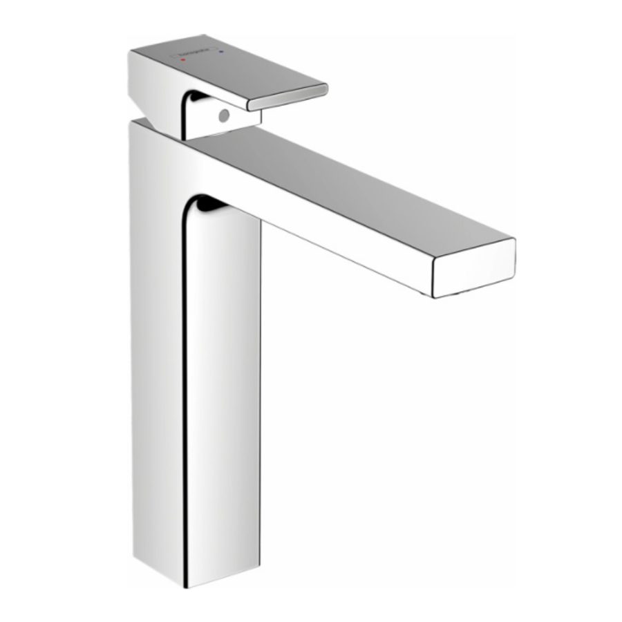 Vòi lavabo nóng lạnh Hansgrohe 71562007 HG Vernis Shape 190