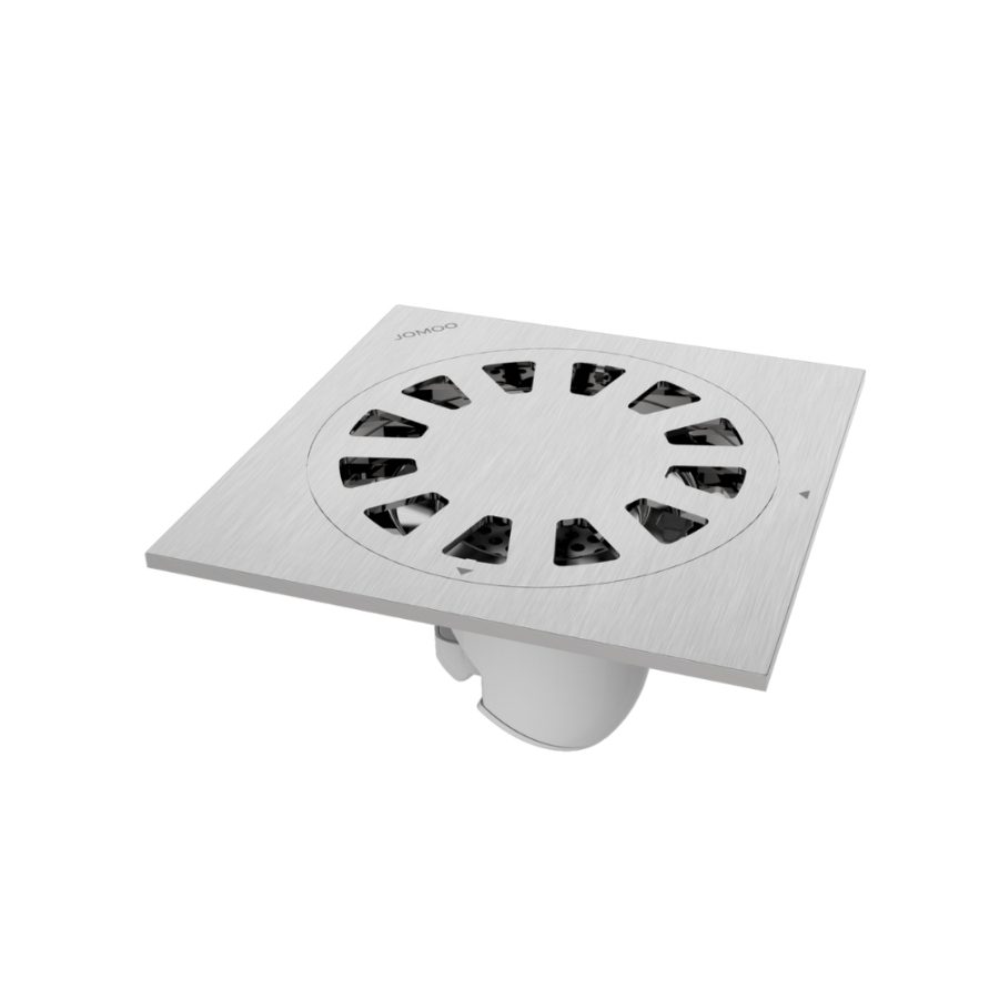 Phễu thoát sàn 12x12cm ngăn mùi JOMOO 92161-7B-I021