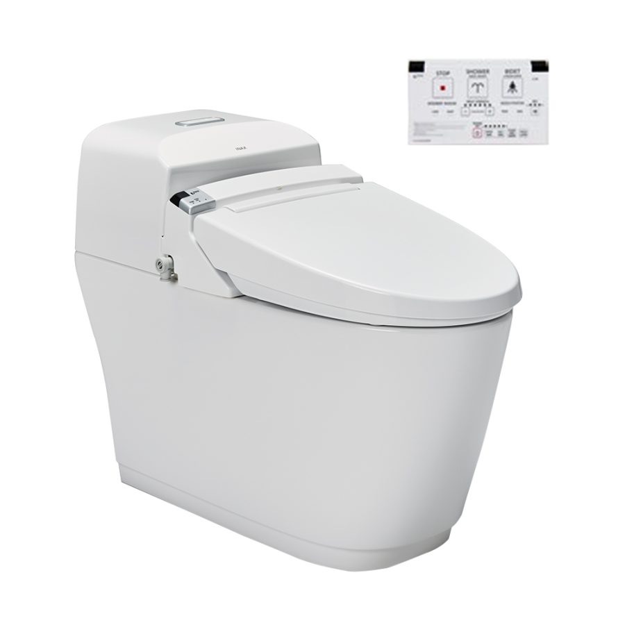 Bồn cầu 1 khối nắp điện tử INAX AC-1032 + CW-KA22AVN