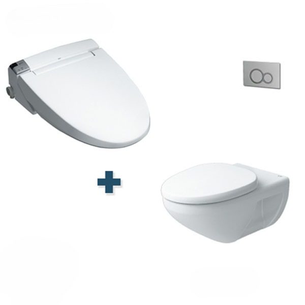 Bồn cầu treo tường nắp điện tử INAX AC-23P + CW-KA22AVN