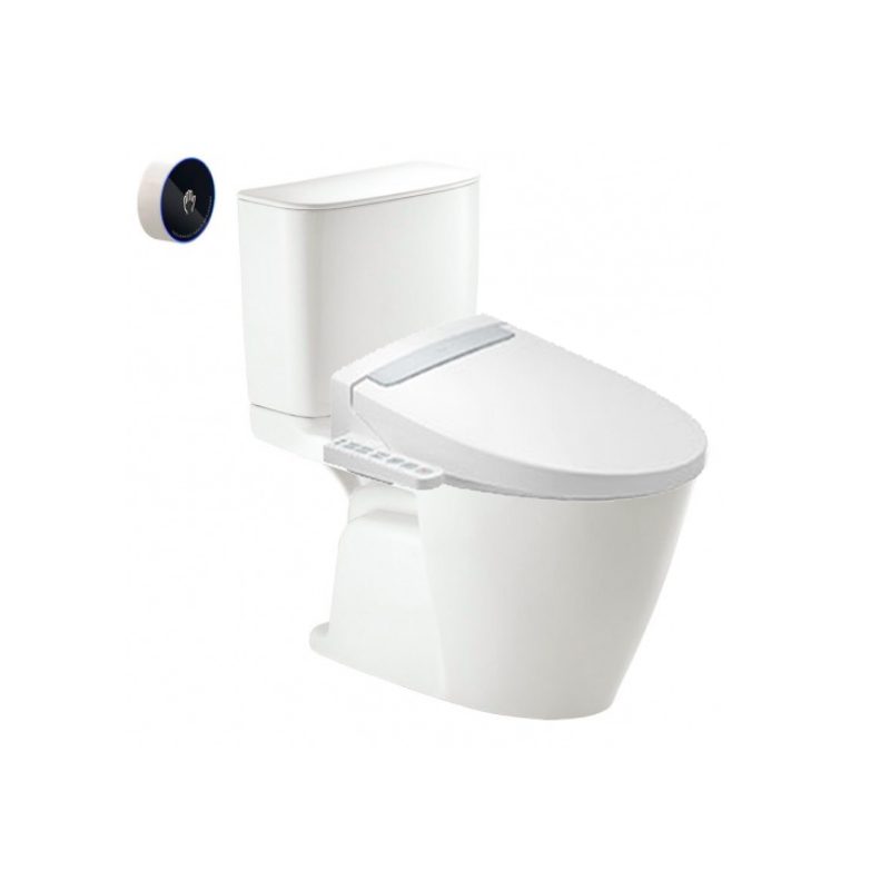 Bồn cầu 2 khối xả cảm ứng nắp điện tử INAX ACT-602 + CW-H20VN