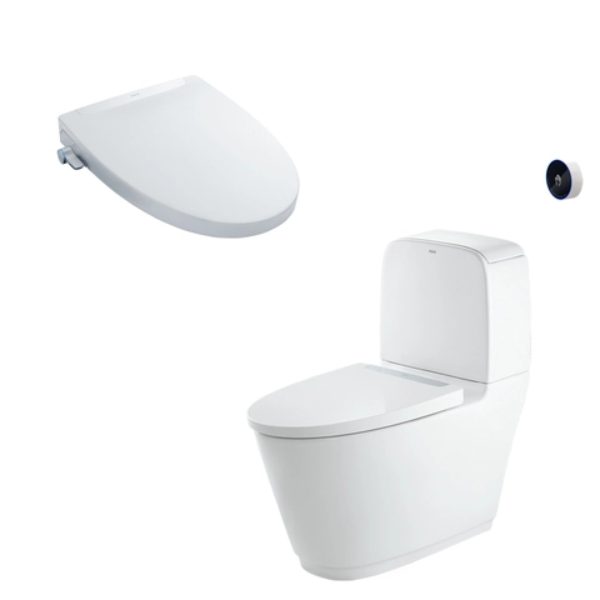 Bồn cầu 2 khối xả cảm ứng nắp rửa cơ INAX ACT-832 + CW-S32VN