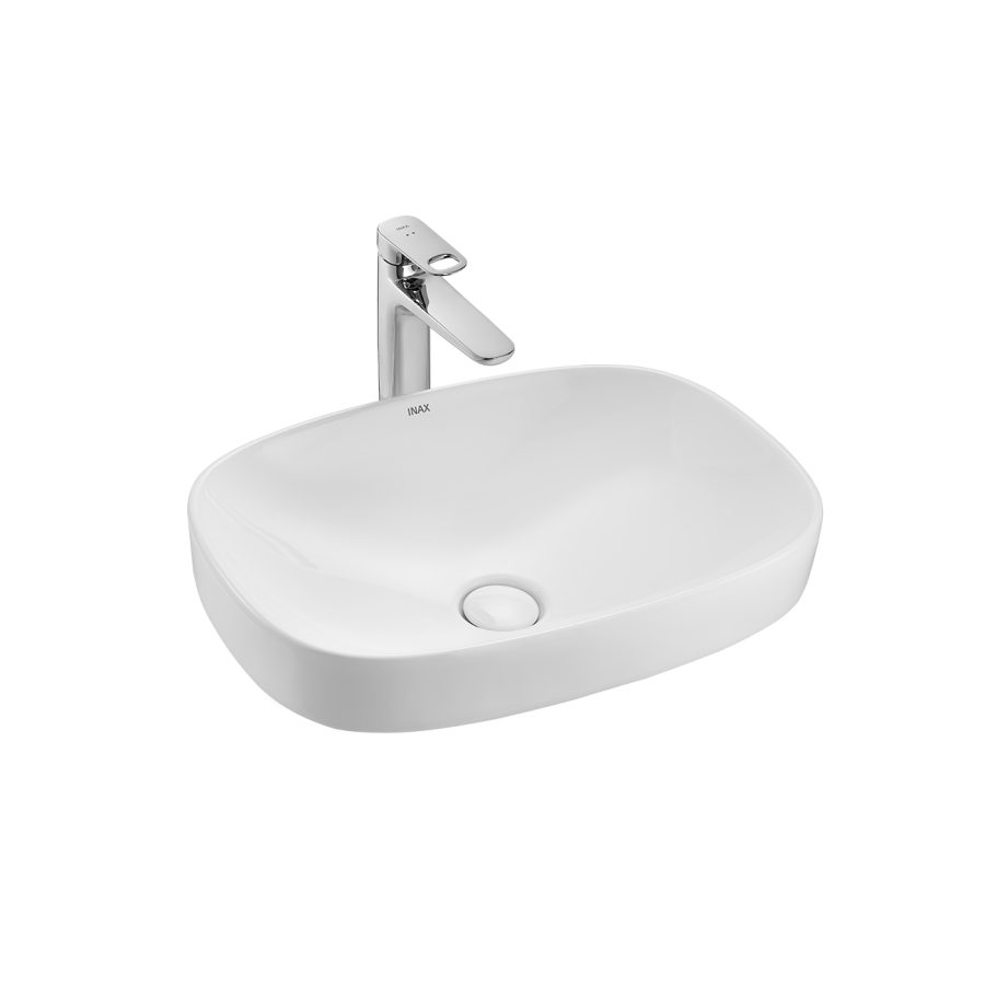 Chậu rửa lavabo đặt bàn INAX AL-642V (AL642V) men Aqua Ceramic