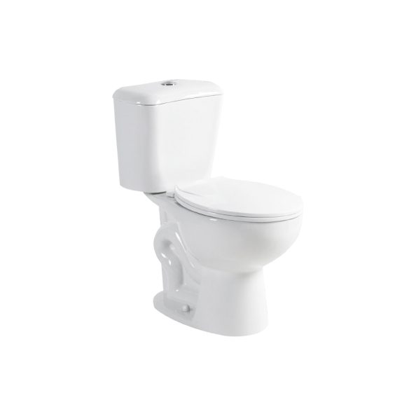 Bồn cầu 2 khối ATMOR AT2112 nắp êm xả nhấn