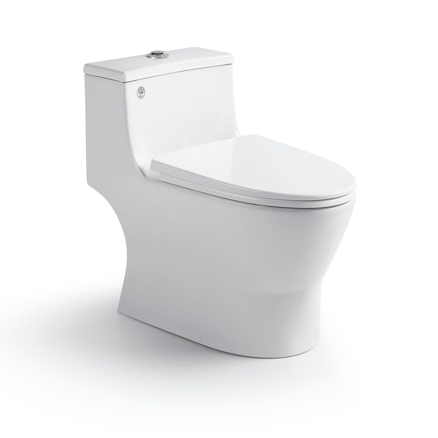 Bồn cầu 1 khối ATMOR AT8867 nắp êm xả nhấn tiết kiệm nước