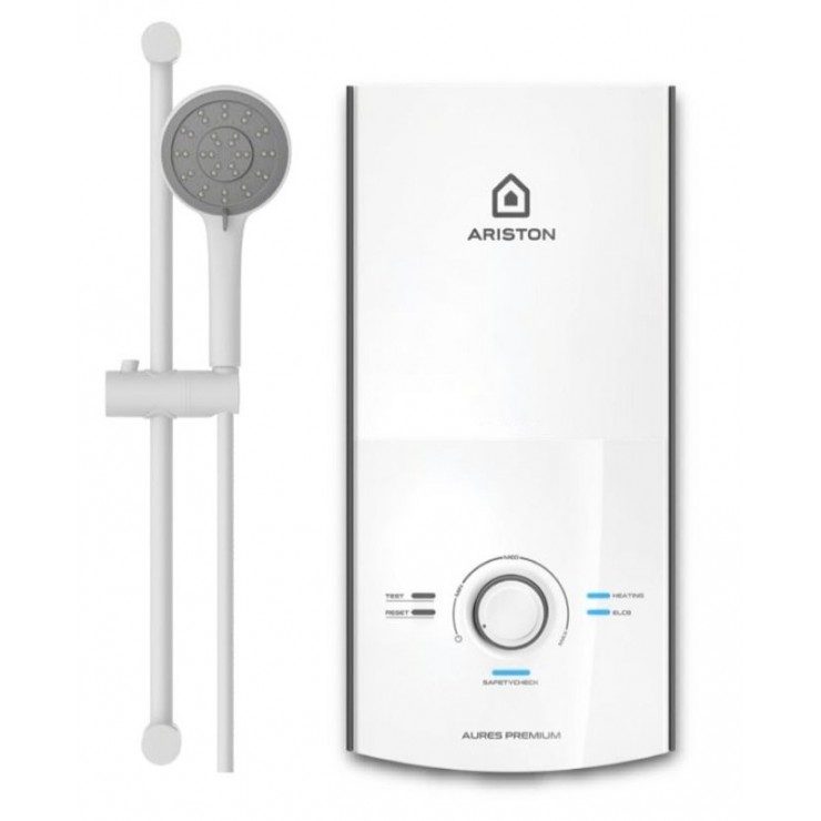Ariston Aures Premium 4.5/4.5Ivory - Máy nước nóng trực tiếp
