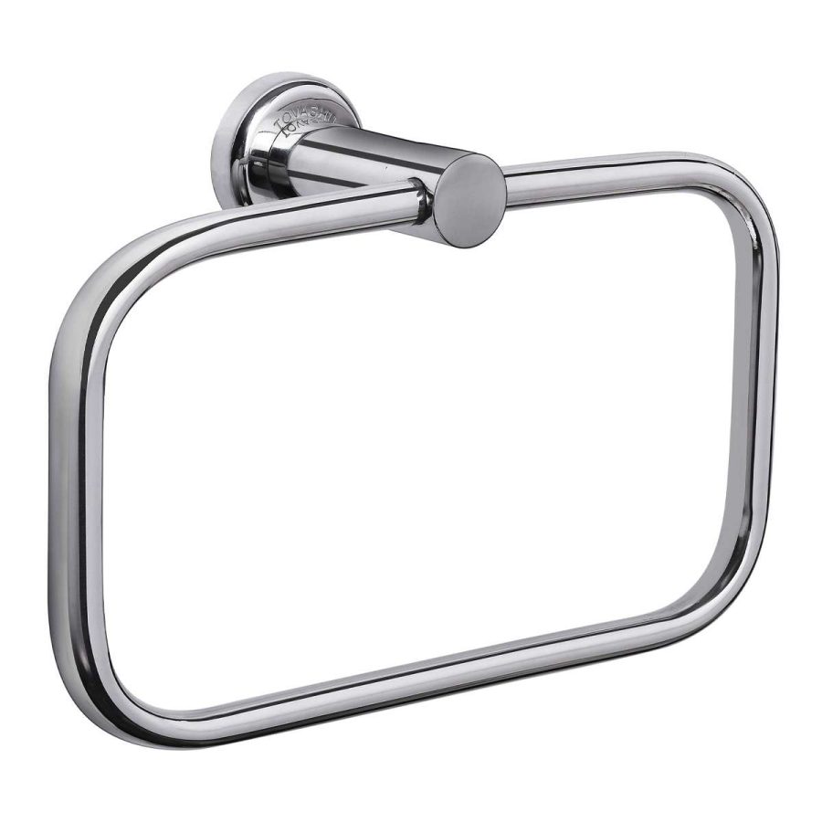 Vòng treo khăn nắp tròn inox 304 Tovashu B1