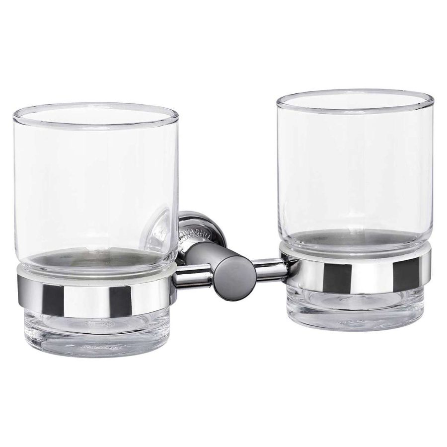 Kệ ly đôi inox 304 Tovashu B4