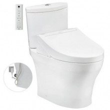 Hình ảnh thực tế Bồn cầu TOTO CS767RW26 2 khối nắp điện tử Washlet S1 TCF23661GAA