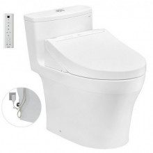 Hình ảnh thực tế Bồn cầu TOTO MS889DRW26 1 khối nắp điện tử Washlet S1 TCF23661GAA