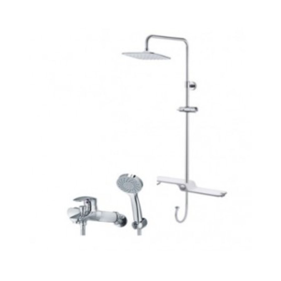 Bộ sen tắm cây nóng lạnh Caesar BS127+S563C