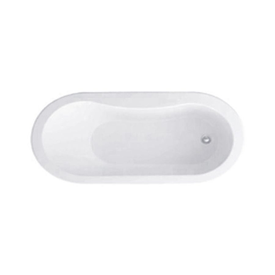 Bồn tắm COTTO BT202PP(H) xây bệ không tay vịn