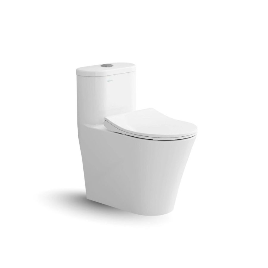 Bồn cầu 1 khối cho trẻ em Viglacera BTEV nắp êm