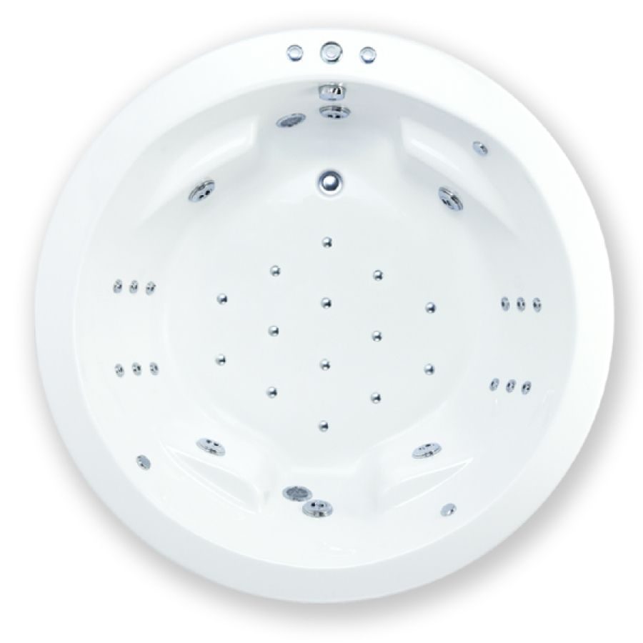 Bồn tắm COTTO BWA401PP(H) massage xây bệ