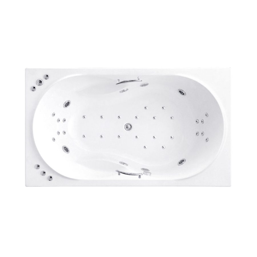 Bồn tắm COTTO BWA429EL(H) massage xây bệ