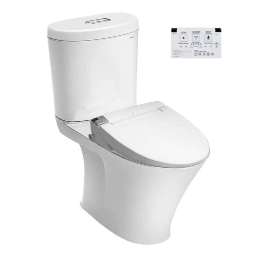 Bồn cầu 2 khối INAX C-700A + CW-KA22AVN nắp điện tử