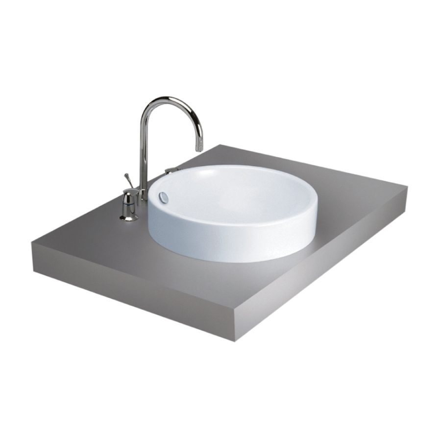Chậu rửa lavabo đặt bàn COTTO C00027 Neo