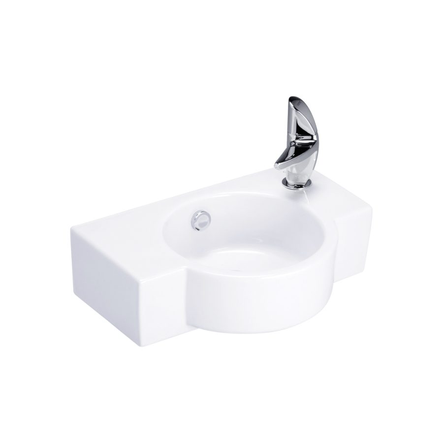Chậu lavabo treo tường COTTO C00547 Space Solution