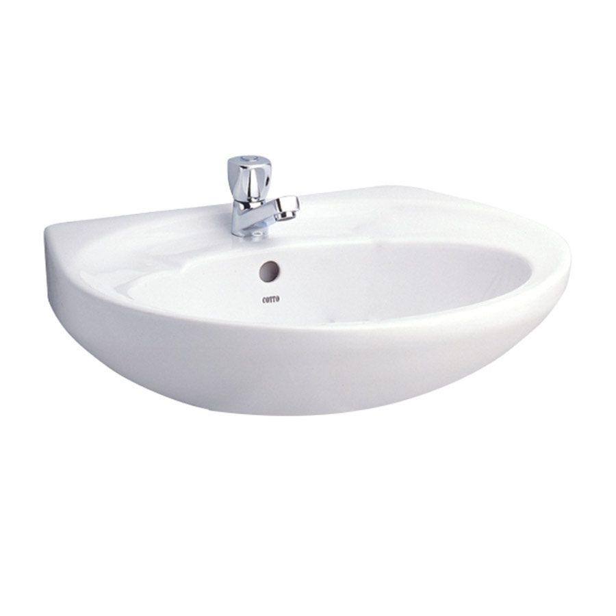 Chậu lavabo treo tường COTTO C012 Ken