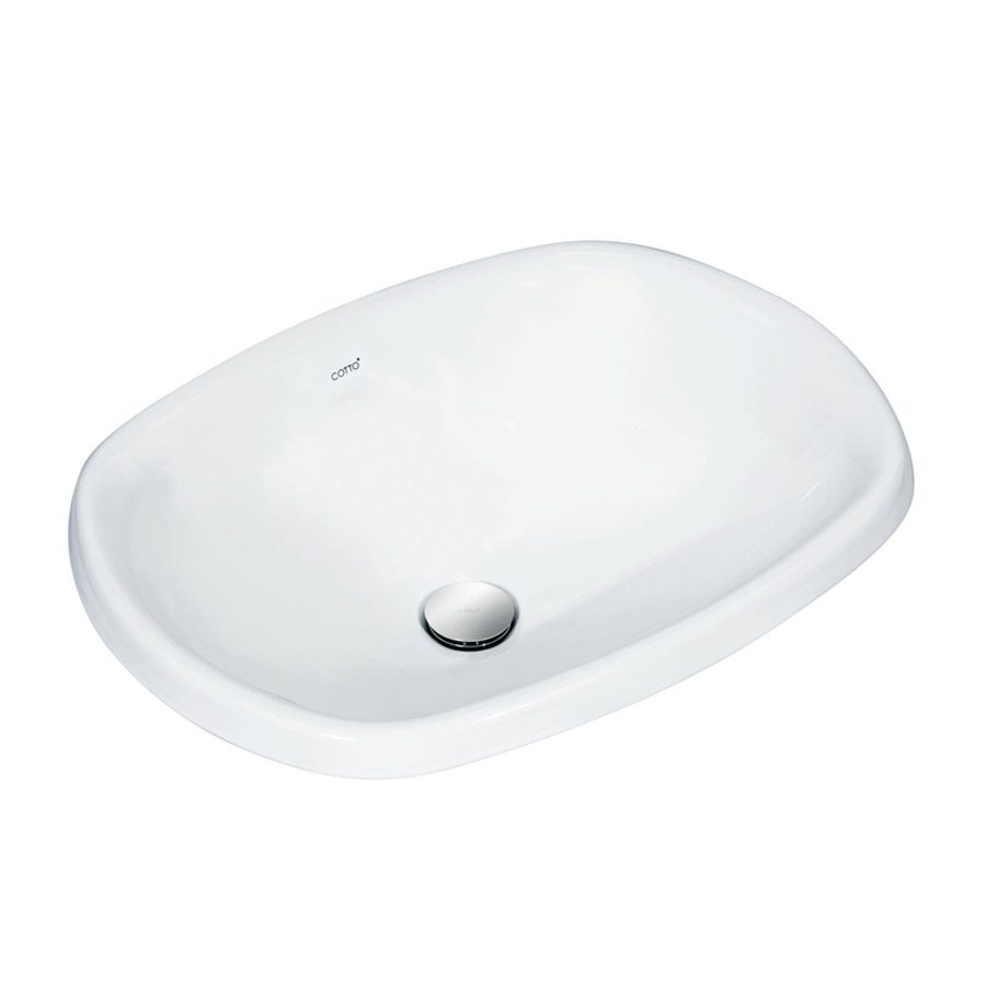Chậu lavabo dương vành COTTO C05867 Chloe