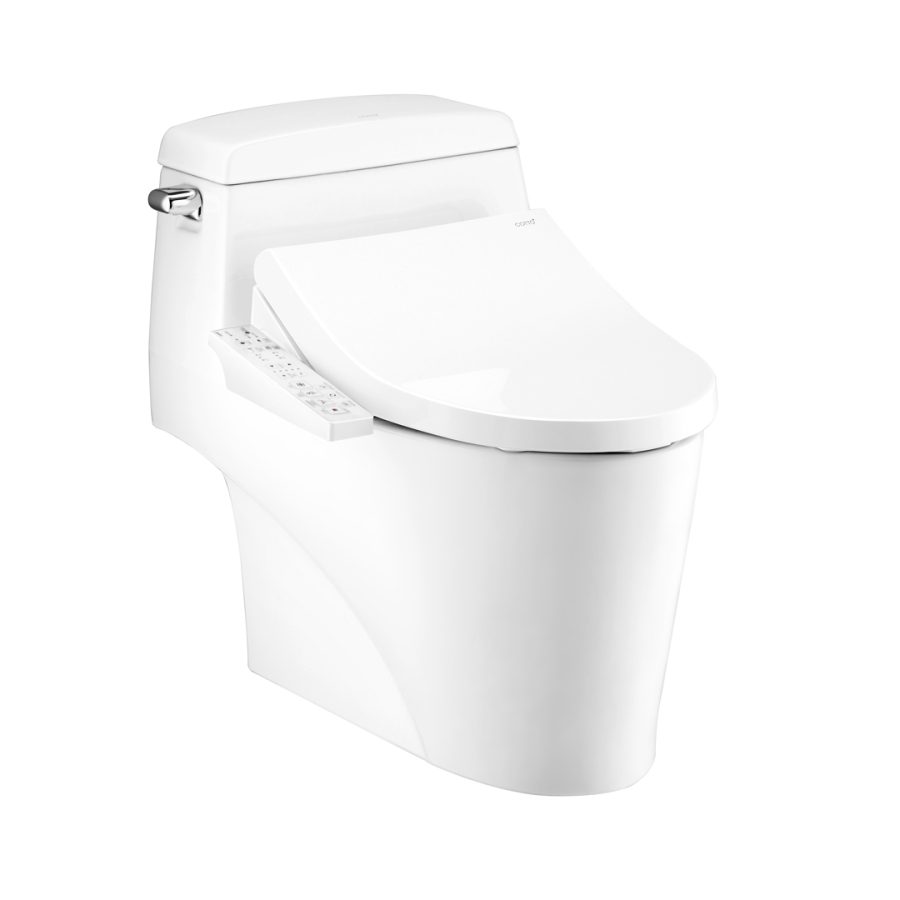 Bồn cầu 1 khối nắp điện tử COTTO C10527(CV3) Grand Riviera