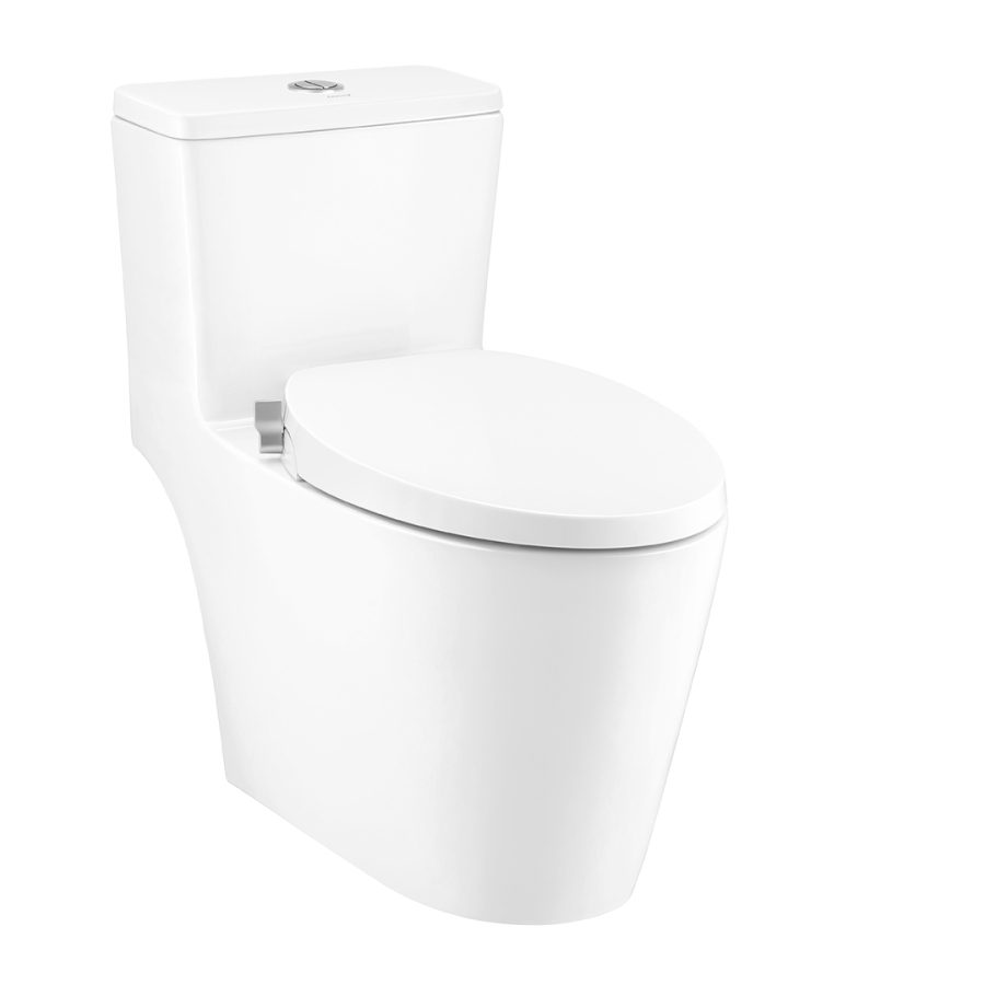 Bồn cầu 1 khối nắp rửa cơ COTTO C110507(CN1) Harmony