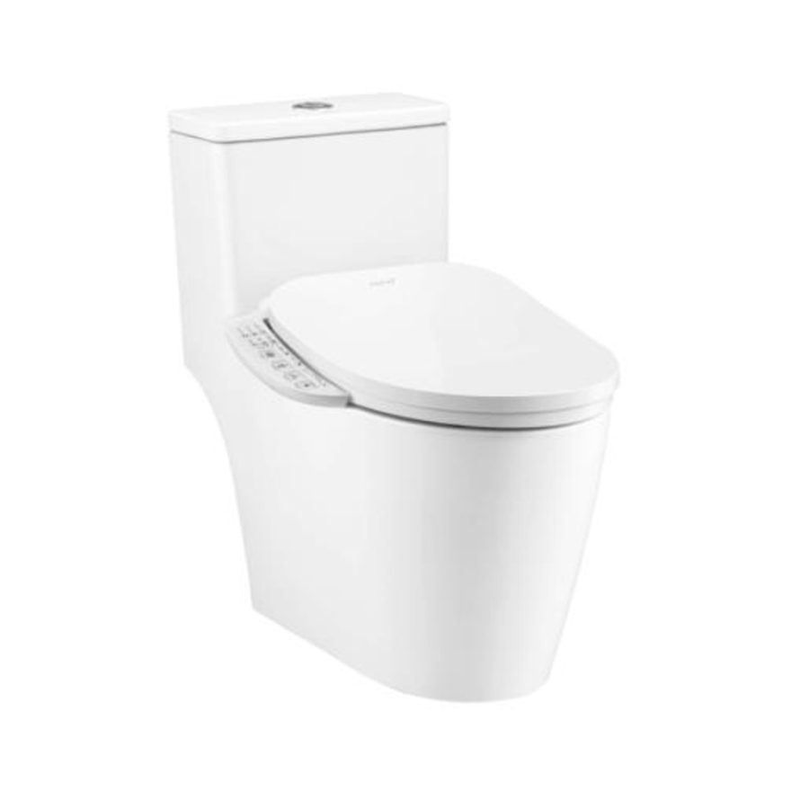 Bồn cầu 1 khối nắp điện tử COTTO C110507(CV6) Harmony