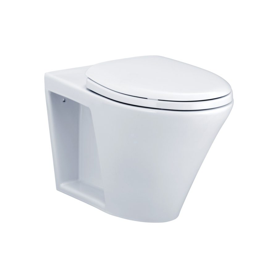 Bồn cầu đặt sàn COTTO C1322BI nắp êm dòng Munich II