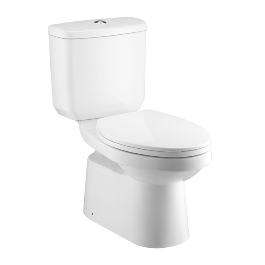 Bồn cầu 2 khối COTTO C13330 nắp êm dòng Sella