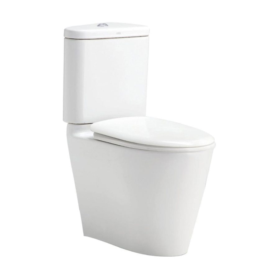 Bồn cầu 2 khối COTTO C17017 nắp êm dòng Space Solution
